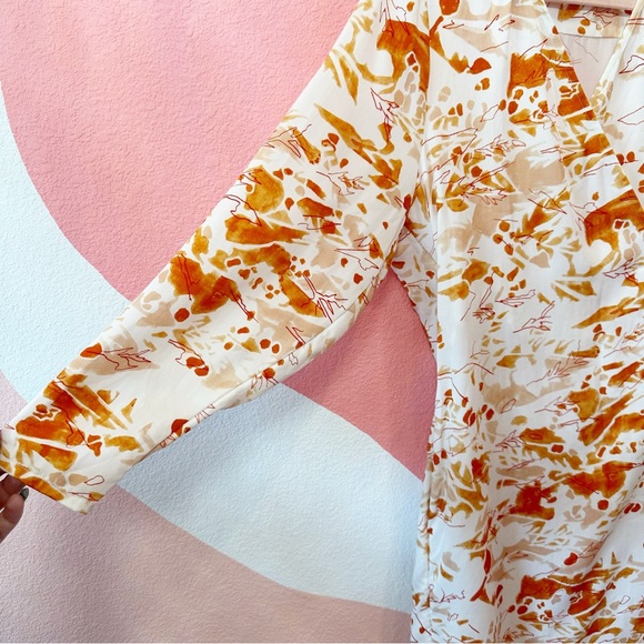 COS Orange Tailored Wrap Dress EUR 32 XS - Picture 6 of 13